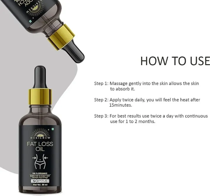 Fat Burning Massage Oil
